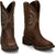 Justin 11in Gypsy Womens Brown Inji Water Buffalo Cowboy Boots 6.5B