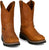 Justin Mens Lafayette 11in Steel Toe Cinnamon Cowhide Work Boots