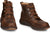 Justin Waterproof Mens Brown Lacer Leather Ankle Boots