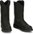 Justin Mens Dorsal 11in Waterproof Onyx Leather Work Boots