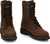 Justin 8in WP ST Mens Brown Drywall Leather Work Boots 11.5D