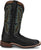 Justin Womens Shay 11in Western Black Leather Bent Rail Cowboy Boots