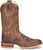 Justin Mens Clanton Khaki Leather Cowboy Boots