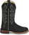 Justin Womens Miss Ellie Midnight Leather Frontier Cowboy Boots