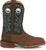 Justin Mens Big News 11in Western Pecan Leather Frontier Cowboy Boots