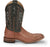 Justin Mens Haggard 11in Tan Caiman George Strait Cowboy Boots