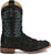 Justin Mens Ocean Front 11in Inky Black Pirarucu George Strait Cowboy Boots