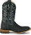 Justin Mens San Antone 11in Charcoal Black Caiman George Strait Cowboy Boots
