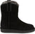 Justin Womens Heidi 8in Black Shearling Cowboy Boots