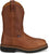Justin Mens Lafayette 11in Cinnamon Leather Work Boots