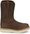Justin Mens Ram 10in Pecan Leather Work Boots