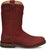 Justin Womens Holland Red Leather Cowboy Boots