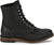 Justin Mens Drennan 7in Lacer-Up Roper Black Leather Work Boots 7 D
