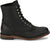 Justin Mens Drennan 7in Lacer-Up Roper Black Leather Work Boots