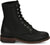 Justin Mens McKean 7in Lace-Up Roper Black Leather Work Boots