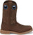 Justin Mens All Around 11in Waterproof Walnut Leather Work Boots