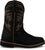 Justin Mens Widowmaker 11in Waterproof Black Water Buffalo Work Boots