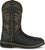Justin Mens Widowmaker 11in WP Steel Toe Black Water Buffalo Work Boots