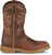 Justin Mens Daywork 11in Waterproof Pecan Water Buffalo Work Boots