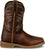 Justin Mens Daywork 11in WP Steel Toe Pecan Water Buffalo Work Boots