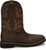 Justin 11in Steel Toe Mens Dark Brown Driller Leather Work Boots 10D