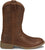 Justin Womens Blain 10in Roper Chocolate Leather Cowboy Boots