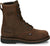 Justin 8in WP ST Mens Brown Drywall Leather Work Boots 11.5D