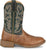 Justin Mens Jasper 11in Western Chestnut Goat Leather Cowboy Boots 10 D