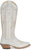 Justin Womens Evelyn Vintage Ivory Leather Cowboy Boots