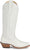 Justin Womens Evelyn Snow White Leather Cowboy Boots