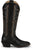 Justin Womens Evelyn Coal Leather Cowboy Boots
