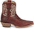 Justin Womens Isabella Ruby Leather Cowboy Boots