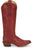 Justin Womens Whitley Red Leather Cowboy Boots