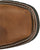 Justin Mens Ames 11in Waterproof Walnut Leather Work Boots
