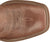 Justin Mens Pickett 11in Western Peanut Leather Cowboy Boots