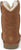 Justin Womens Heidi 8in Chestnut Shearling Cowboy Boots