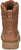 Justin 8in Lacer Mens Barley Brown Rush Leather Work Boots 10.5 EE