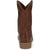 Justin Mens Kilgore Stampede Roper Hickory Leather Cowboy Boots