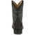 Justin Mens Zeke 11in Western Black Leather Cowboy Boots