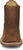 Justin Mens Crazy Buck 6in Brown Leather Frontier Chelsea Boots