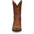 Justin Mens Lafayette 11in Cinnamon Leather Work Boots