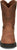 Justin Mens Round-Up Aged Bark Brown Leather Work Boots 11 EE