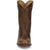 Justin Womens Holland Brown Leather Cowboy Boots
