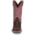 Justin Womens Demeter Walnut Leather Cowboy Boots
