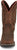 Justin Mens Driller Pecan Brown Water Buffalo Work Boots