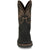 Justin Mens Widowmaker 11in WP Steel Toe Black Water Buffalo Work Boots