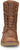 Justin 8in Lacer Mens Barley Brown Rush Leather Work Boots 10.5 EE