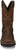 Justin Mens Driller 11in WP Steel Toe Brown Leather Work Boots