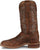 Justin Womens Peyton 11in Western Amber Leather Bent Rail Cowboy Boots