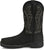 Justin Mens Nitread 11in WP CT Black Leather Work Boots